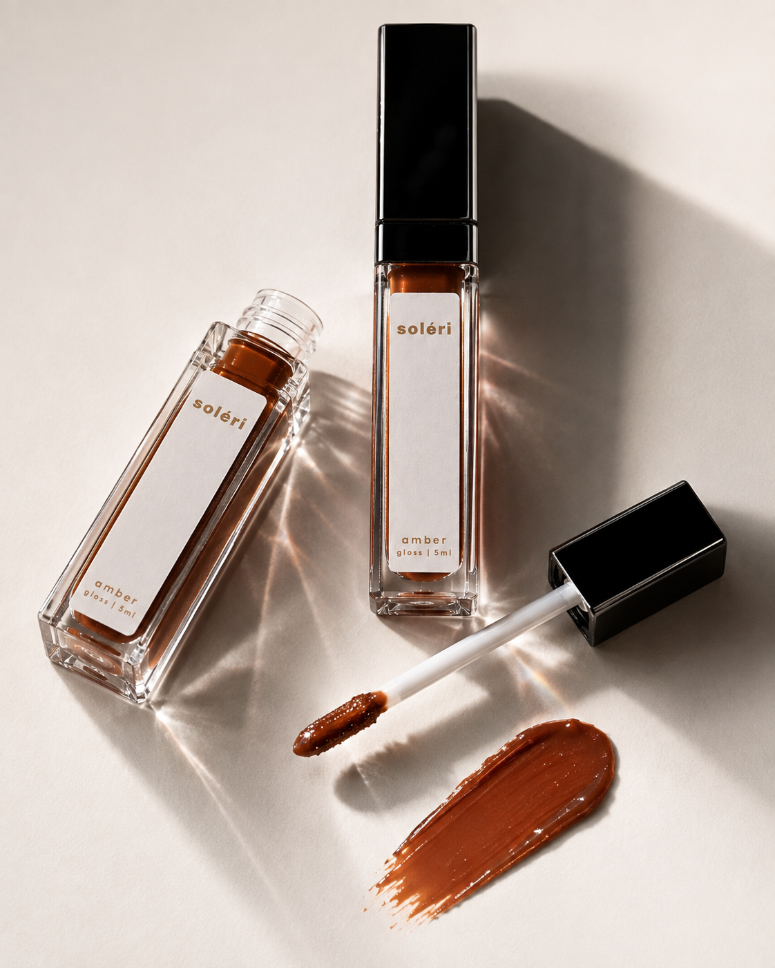 Oil Lip Gloss - Amber