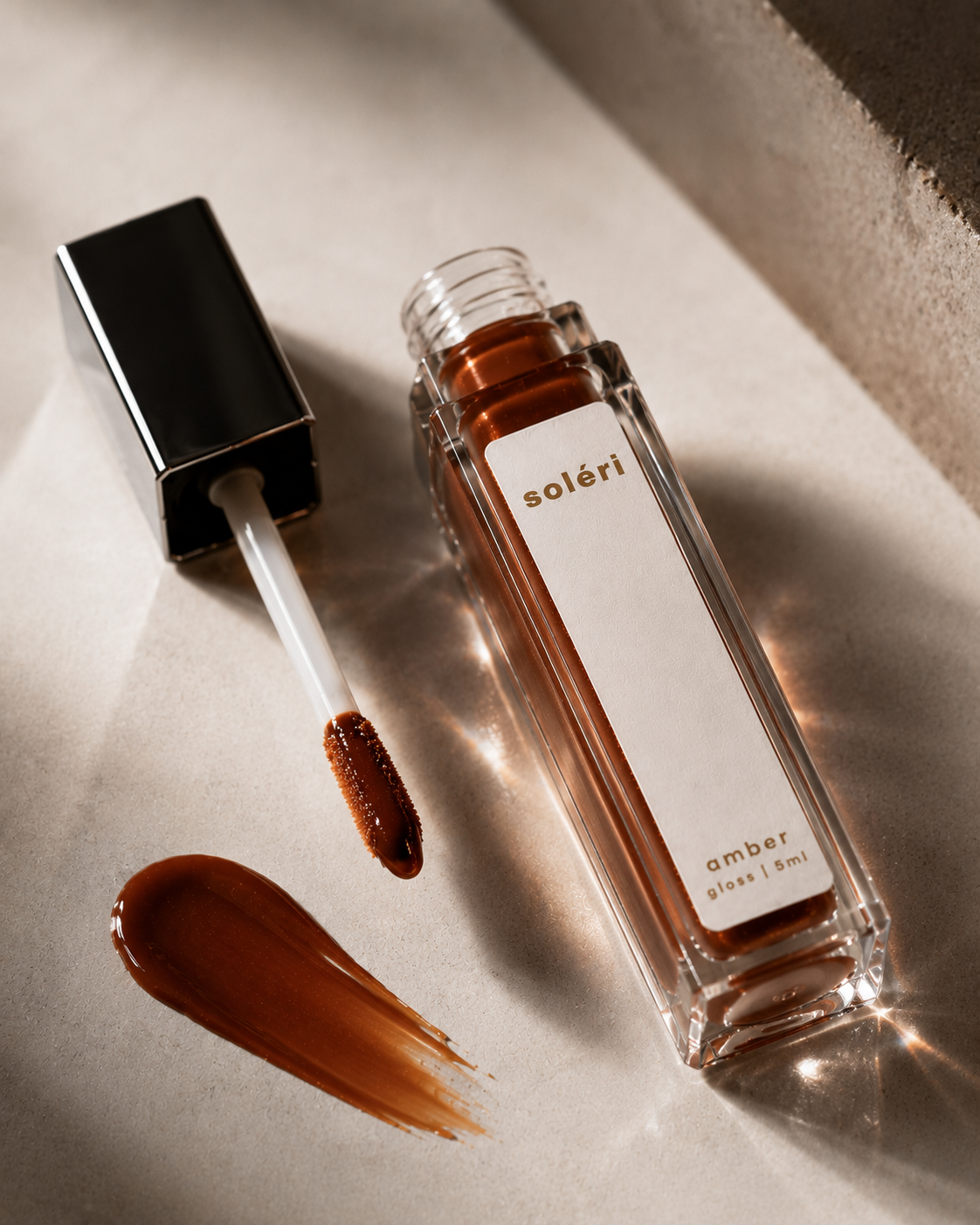 Oil Lip Gloss - Amber